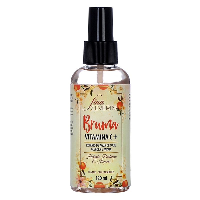 Bruma Fixadora Vitamina C Fina Severina Ml Shopee Brasil