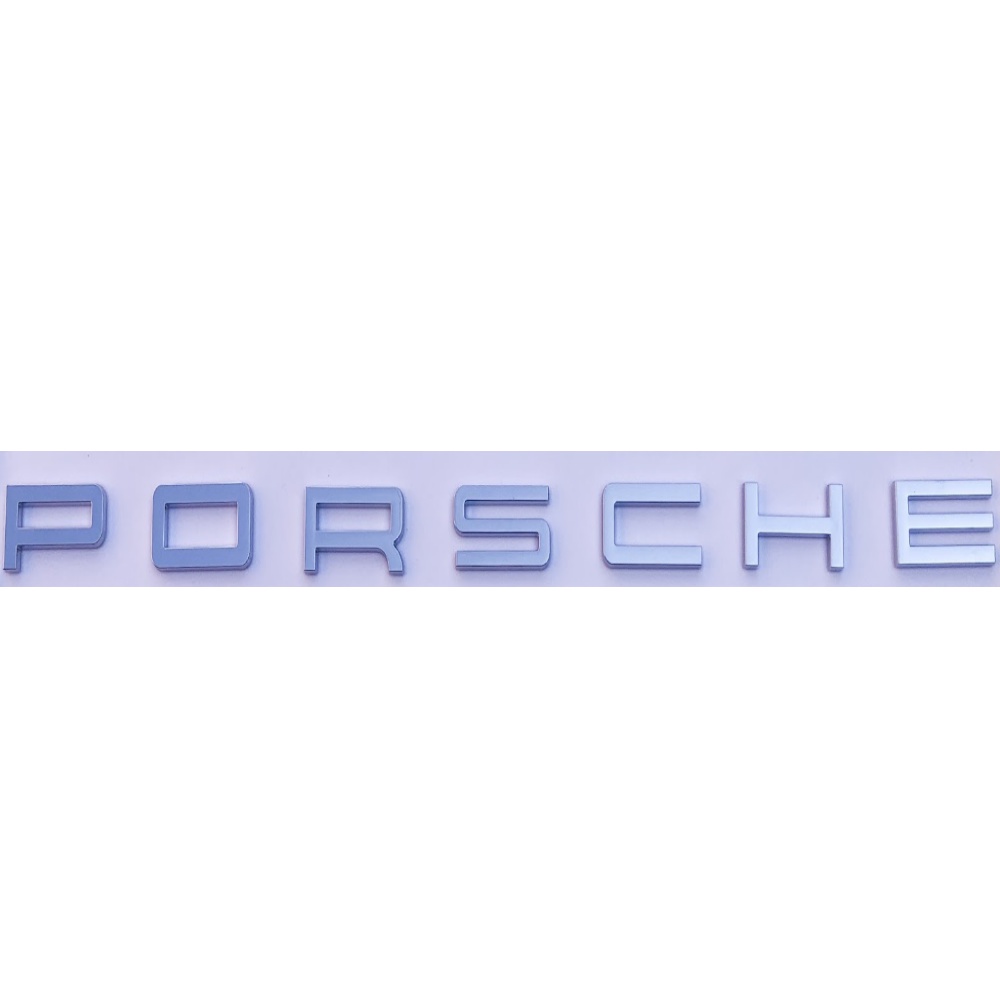 Emblema Letra Porsche Cromado Shopee Brasil