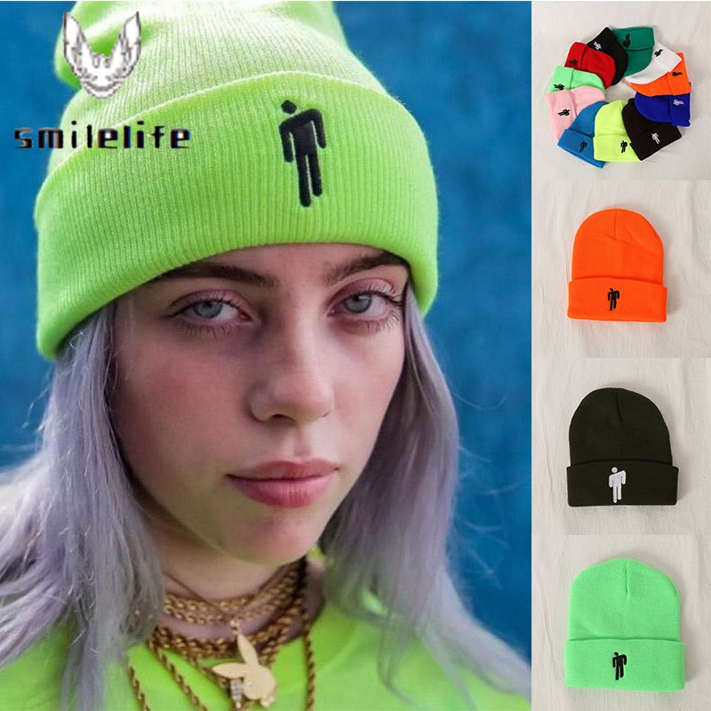 Gorro Unissex Bordado Hip Hop Casual Para Inverno Touca Reutiliz Vel