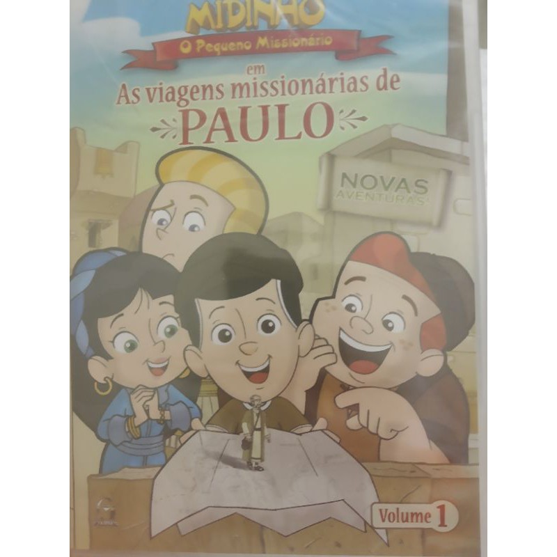 Dvd Midinho As Viagens Mission Rias De Paulo Vol I Shopee Brasil