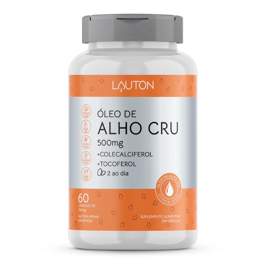 Oleo De Alho Cru 500mg 60 Capsulas Vegano Shopee Brasil