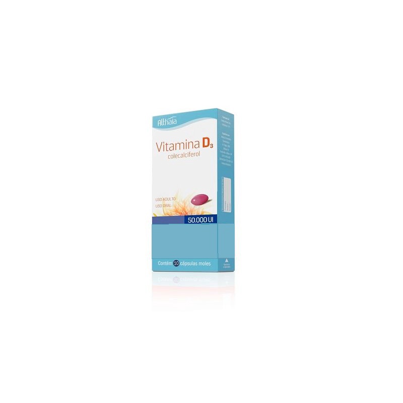 Vitamina D Ui Capsulas Althaia Colecalciferol Shopee