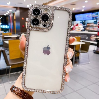 Revestimento Diamante Capa De Celular Para IPhone X XR XS Max 11 Pro