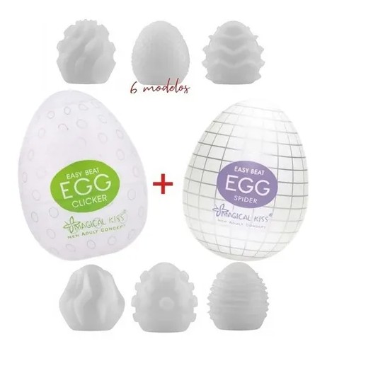 Kit Ovos Masturbador Masculino Egg Top De Vendas Shopee Brasil