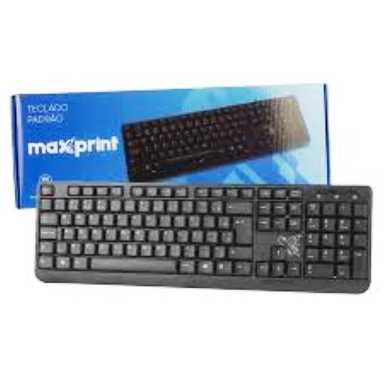 TECLADO MAXPRINT ABNT2 USB Shopee Brasil