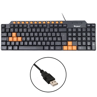 Teclado B Sico Para Pc Portugu S Brasil Preto Gamer Portugu S