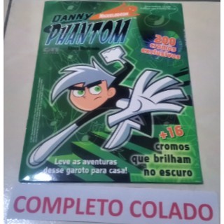 Album De Figurinhas Danny Phantom Completo Colado Shopee Brasil