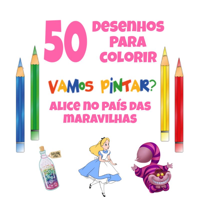 Desenhos X Para Colorir Avulso Alice No Pa S Das Maravilhas