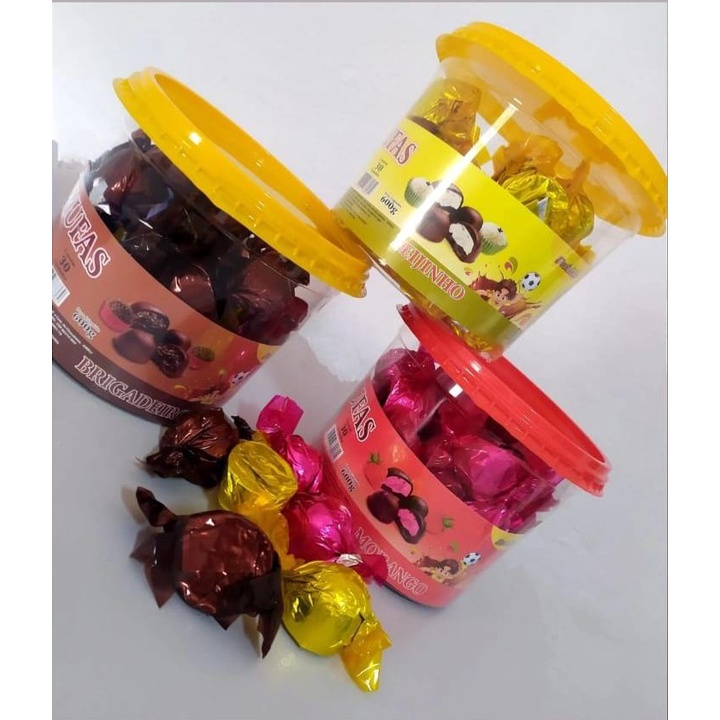 Trufas Sabores Pote Un Shopee Brasil