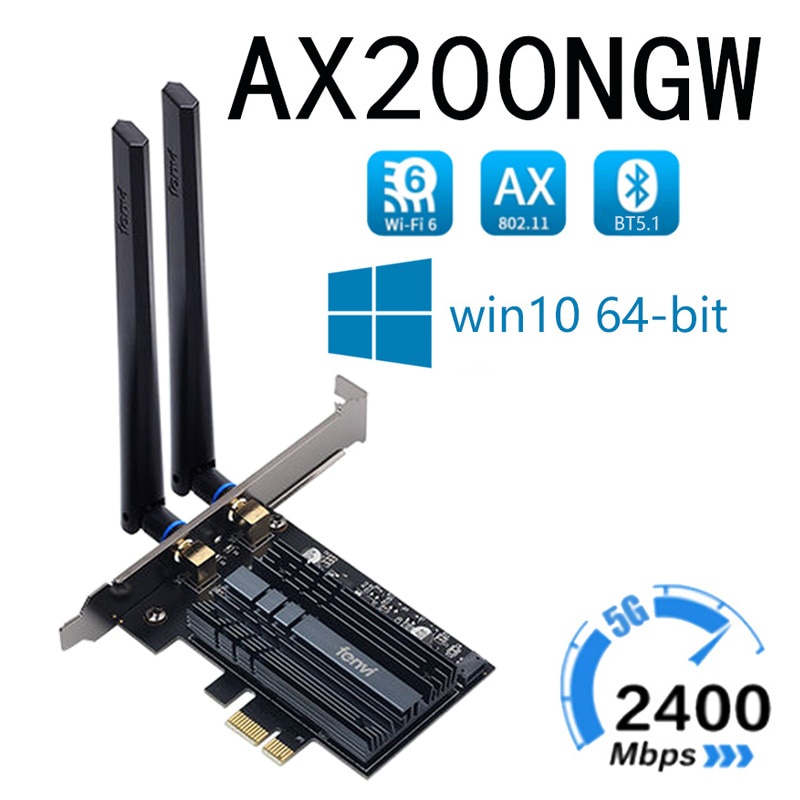 Fni Placa De Rede Sem Fio Wi Fi E Intel Ax Adaptador Wifi Ax Ngw