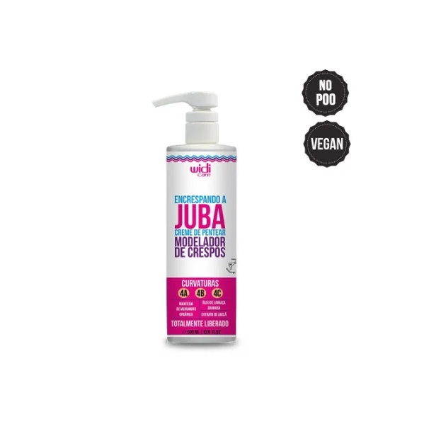 ENCRESPANDO A JUBA CREME DE PENTEAR 500 ML Shopee Brasil