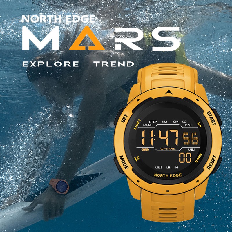 Smartwatch North Edge Mars Relógio Esportivo Multifuncional Shopee Brasil