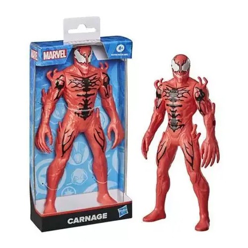 Boneco Figura Marvel Avenger Carnificina Venom Carnage Homem Aranha