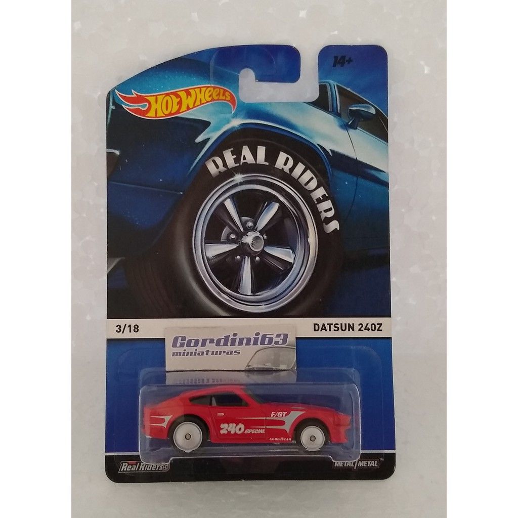 Hot Wheels Datsun Z Real Riders Shopee Brasil
