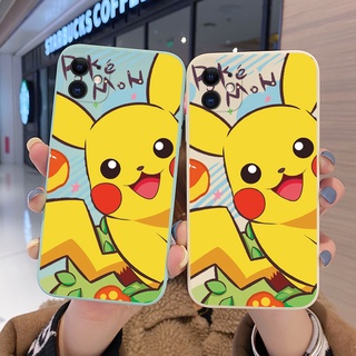 Capa De Silicone Flexível Estampa De Pikachu Fina Anti Impacto Para