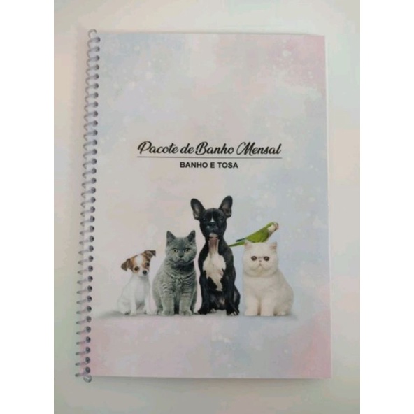 Agenda Pet Shop Pacote Mensal De Banho E Tosa Shopee Brasil