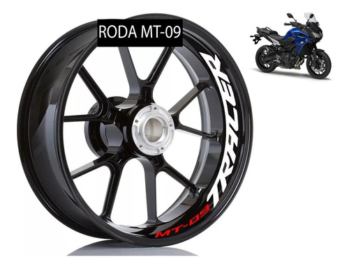 Adesivo Premium Interno Roda Moto Yamaha Mt Mt Tracer Beecost