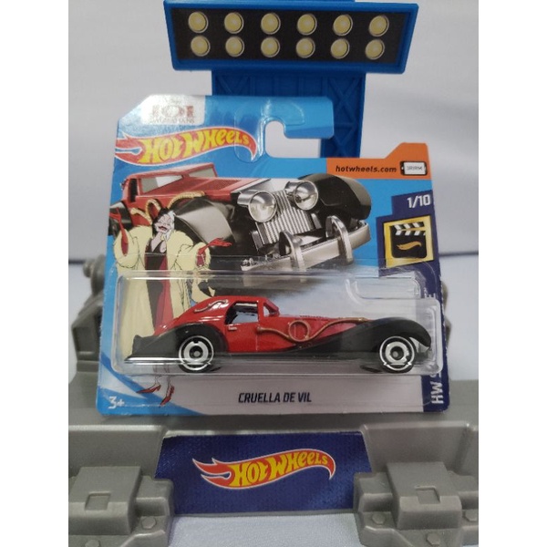 Hot Wheels Cruella De Vil Disney Dalmatas Shopee Brasil