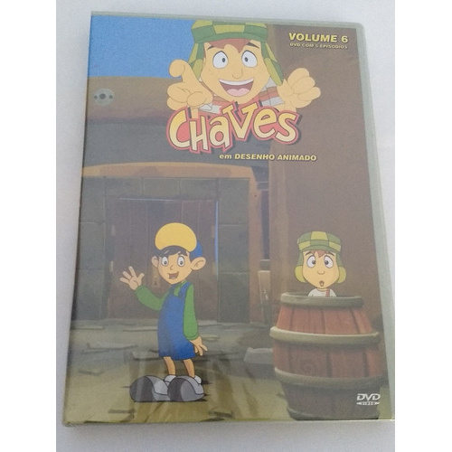 Dvd Chaves Em Desenho Animado Volume Desenhos Shopee Brasil