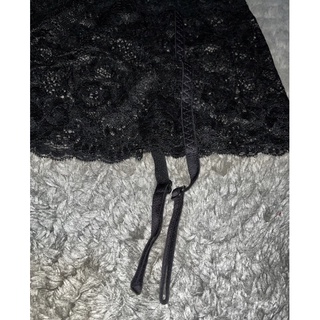 Cinta Liga De Amarrar Renda Lingerie Sexy Luxo Sensualle