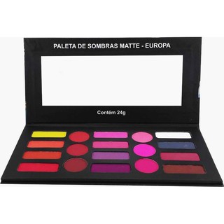 Paleta de Sombras Matte Ludurana Europa versão 2 18 cores Shopee