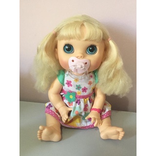 Boneca Original Baby Alive Comer E Brincar Antiga Shopee Brasil