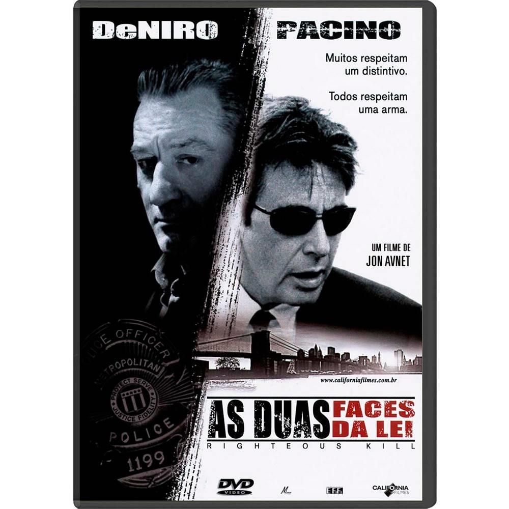 DVD As Duas Faces Da Lei Robert DeNiro Al Pacino Shopee Brasil