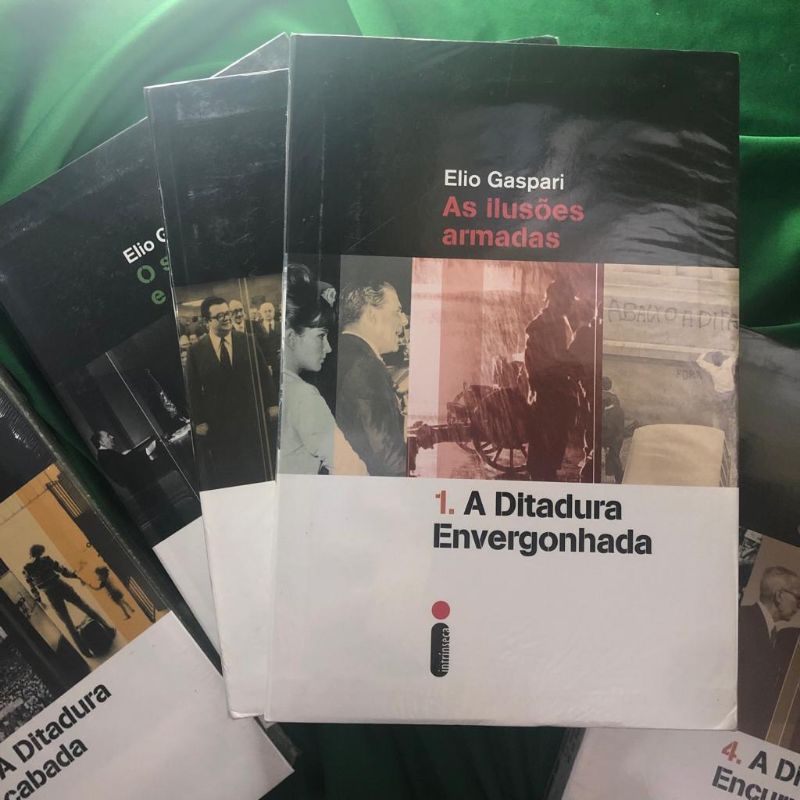 Complete sua Coleção A Ditadura Elio Gaspari Envergonhada Escancarada