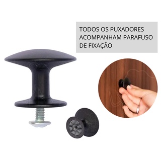 Puxador Móveis Gaveta Armário Gavetas Portas Colonial 1 Furo 28 5mm