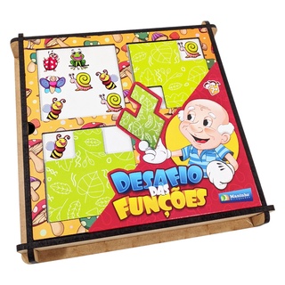 Jogo Desafio Das Funções Executivas Brinquedo Educativo MDF Shopee Brasil