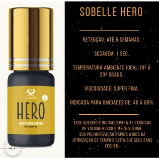 Cola Sobelle Para C Lios Fio A Fio Hero G Shopee Brasil