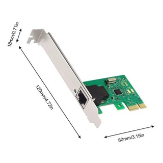 Placa De Rede Pci E Ethernet 10 100 1000 Mbps Gigabit Realtek Shopee