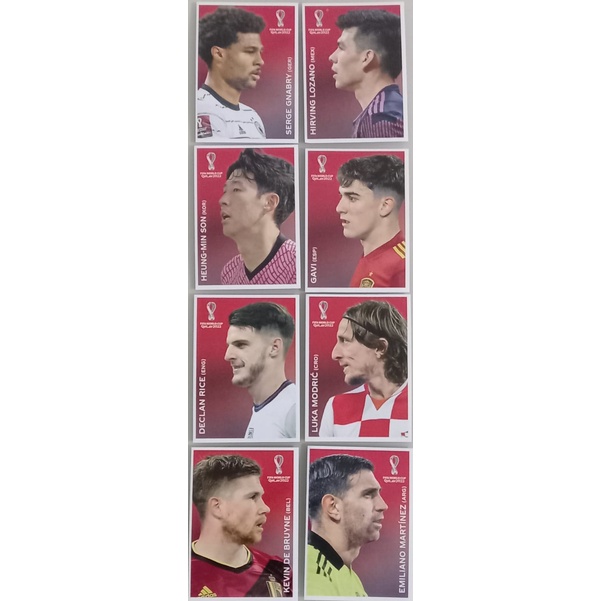 Copa Do Mundo 2022 Kit As 8 Figurinhas Da Coca Cola Shopee Brasil