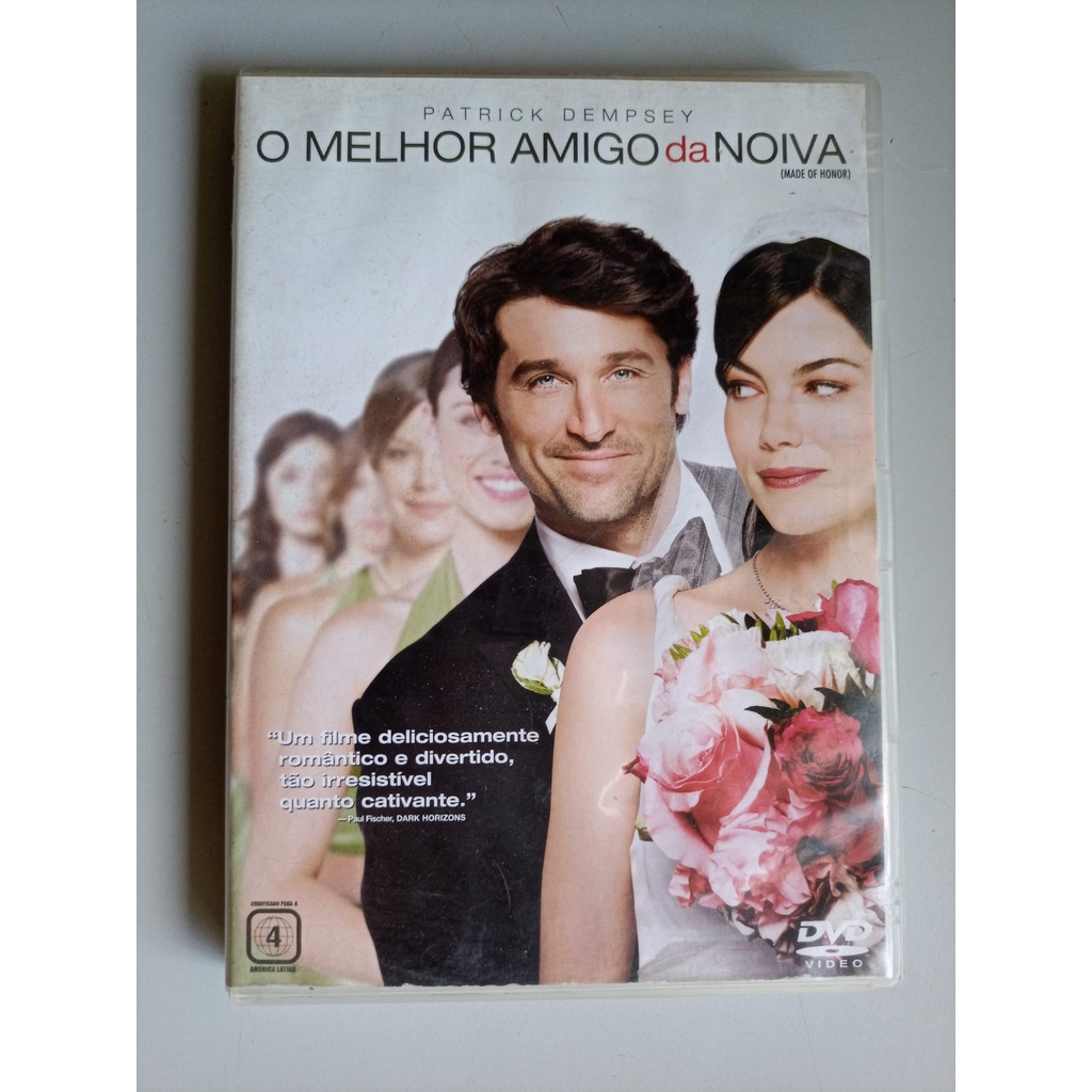 Dvd O Melhor Amigo Da Noiva Filme Original Shopee Brasil