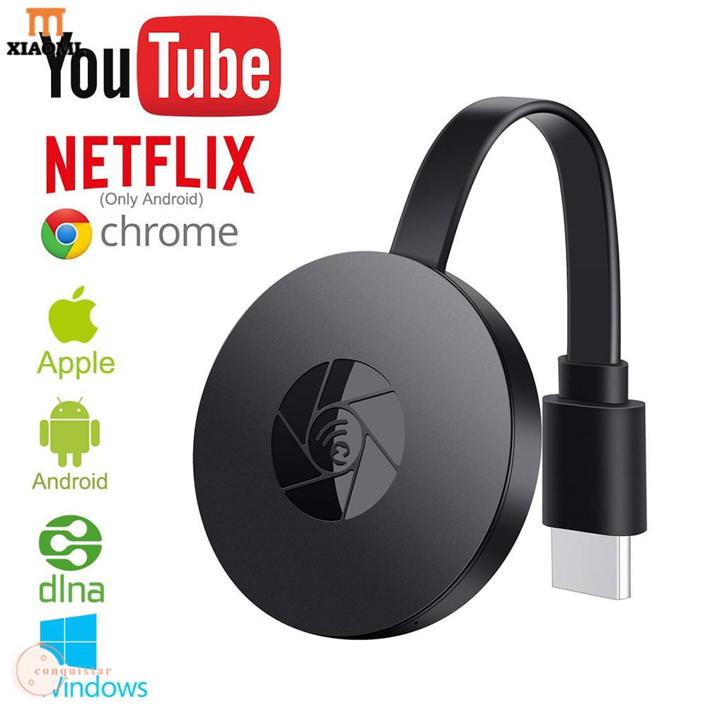 Dongle Hdmi Airplay Chromecast G2X De Tv Para Transmiss O Sem Fio Tv