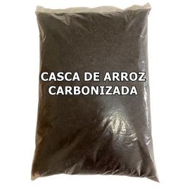 Casca De Arroz Carbonizada Para Bonsai Litros Shopee Brasil