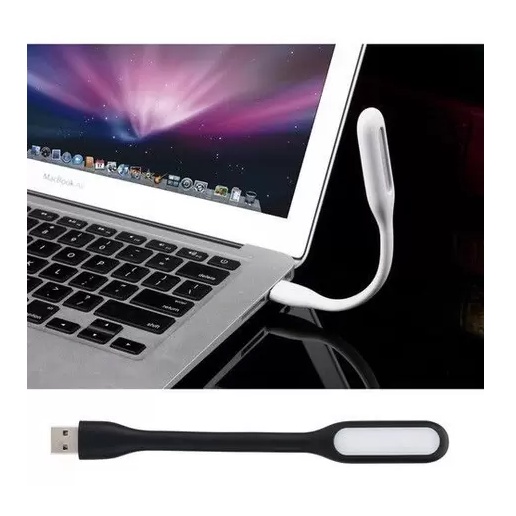 Mini Lumin Ria Usb Flexivel Ilumina O Led Para Notebook Multiuso