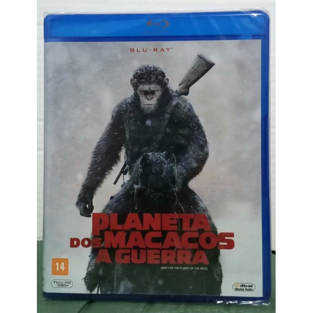 Blu Ray Planeta Dos Macacos A Guerra Novo Original Lacrado Shopee