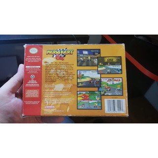 Somente Caixa Mario Kart N64 Nintendo 64 Original Shopee Brasil