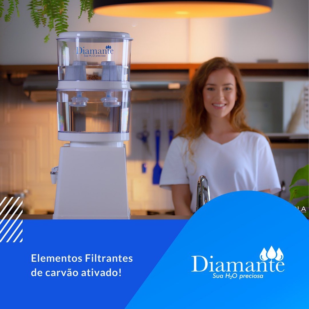 Filtro Purificador Para Bebedouro Substituir Garrafão Água Mineral