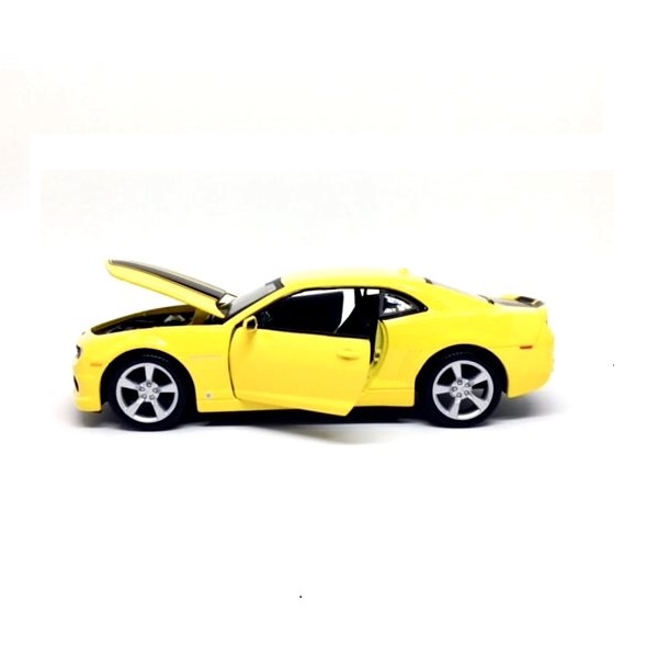 Miniatura Carro Chevrolet Camaro Ss Rs 2010 1 24 Amarelo Maisto