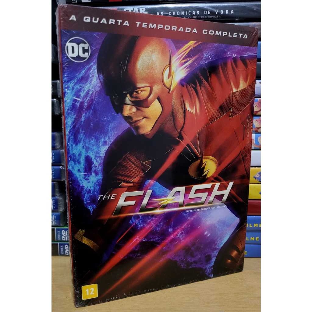 Box Dvd The Flash A Quarta Temporada Completa Original Lacrado