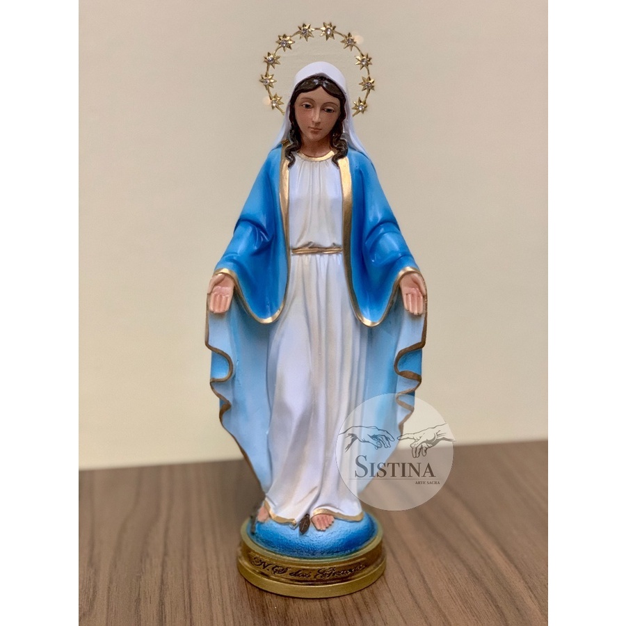 Imagem Nossa Senhora De Guadalupe 67 Cm Resina Importada Escorrega