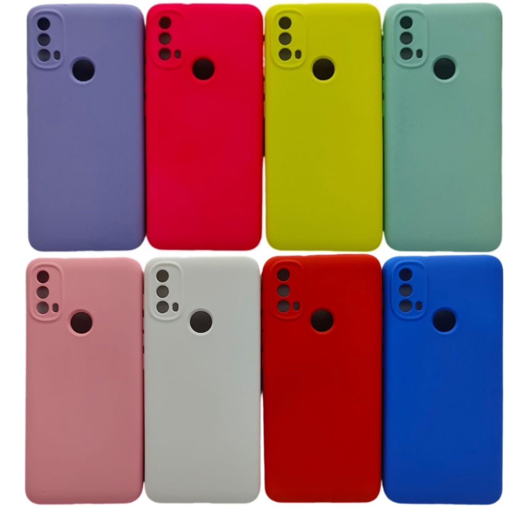 Capa Capinha Motorola Moto E40 E20 Fina Silicone Case Escorrega o Preço