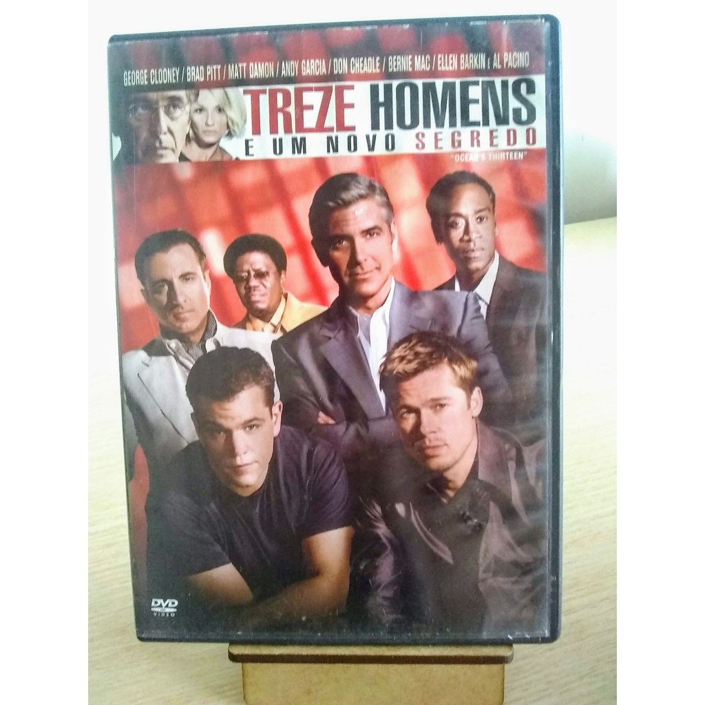 DVD Filme Treze Homens E Um Novo Segredo Shopee Brasil