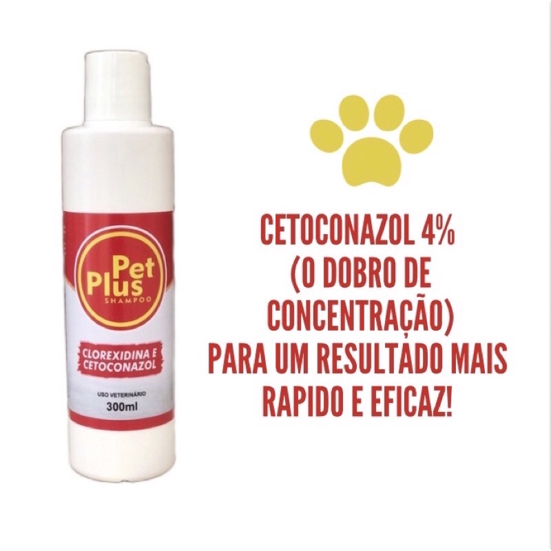 Shampoo Cetoconazol Clorexidina 1 Miconazol 500 Ml 2 Unidades Caes E