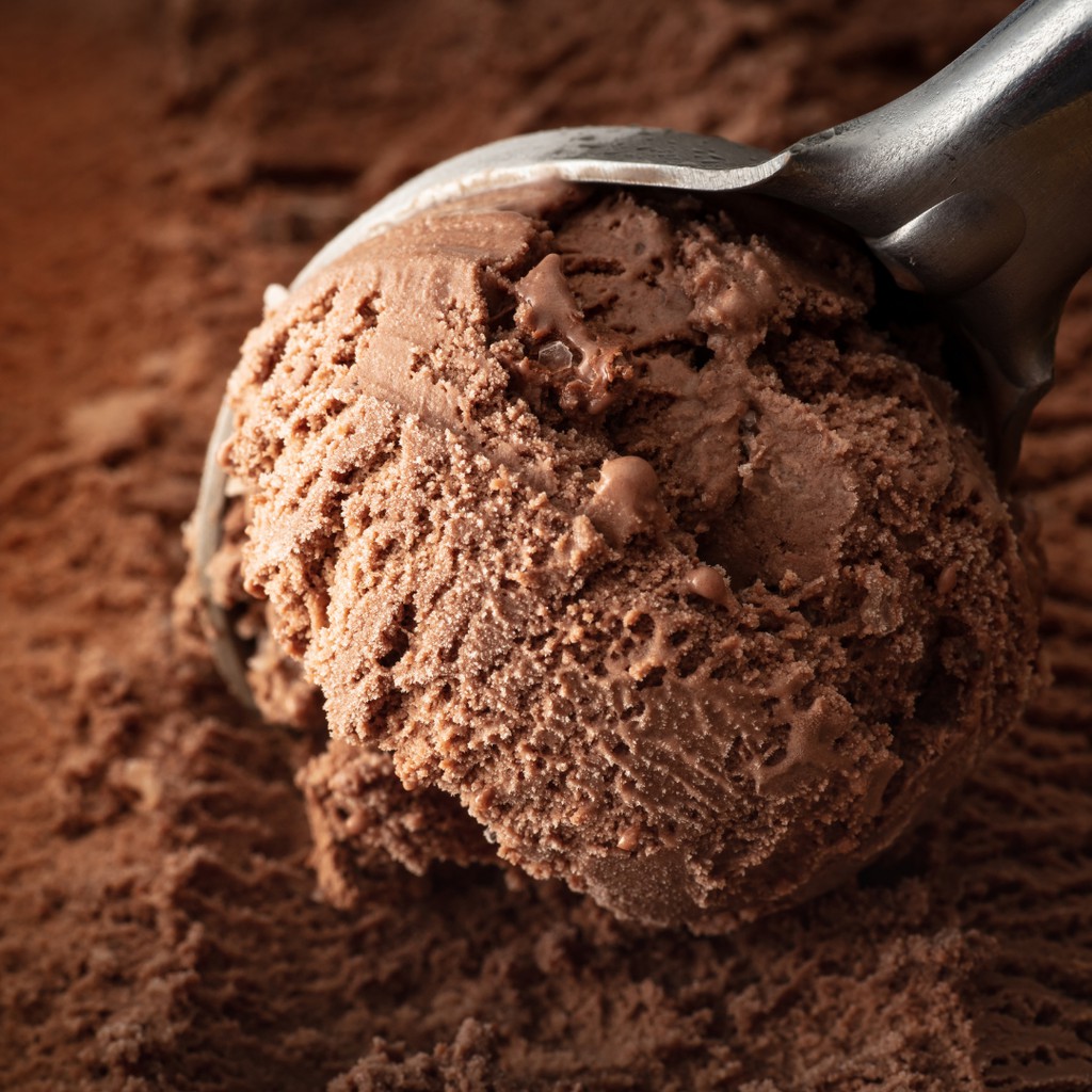 Mistura Para Sorvete Proteico Sabor Chocolate Low Carb Produto Fit Baixo Índice Glicêmico Ingredientes Nobres Saudável Saboroso e de Fácil Preparo