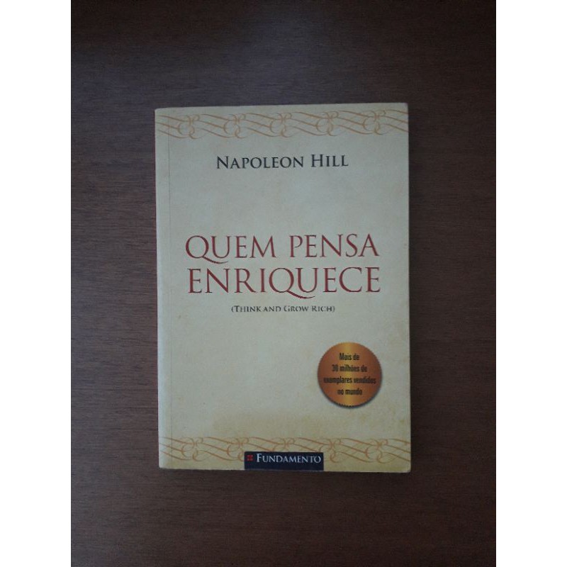 Quem Pensa Enriquece Napoleon Hill Shopee Brasil