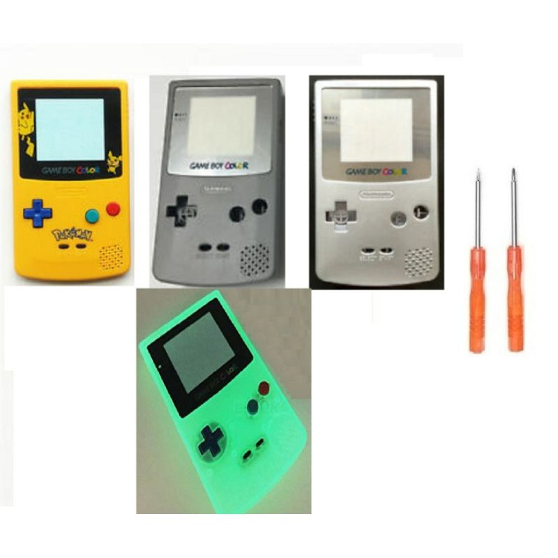 Carcaça Game Boy Color Pokemon Ou Que Brilha No Escuro Shopee Brasil