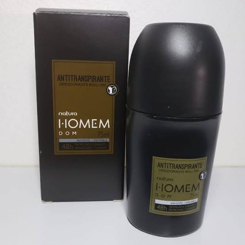 Desodorante Antitranspirante Roll On Natura Homem Dom Shopee Brasil